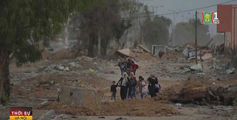80% dân số Gaza phải di dời vì xung đột