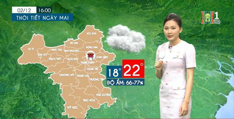 Dự báo thời tiết | 02/12/2023