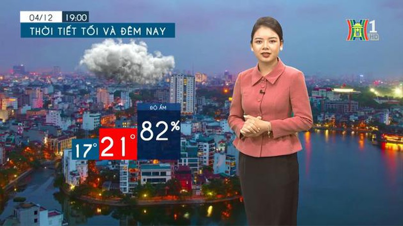 Dự báo thời tiết | 05/12/2023