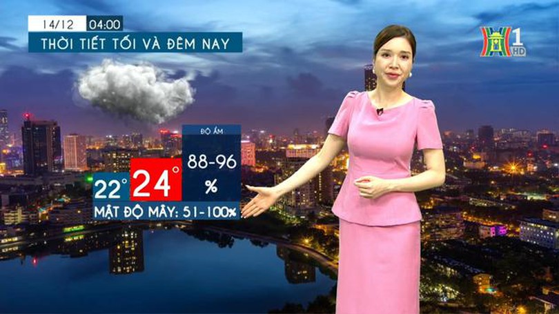 Dự báo thời tiết | 14/12/2023