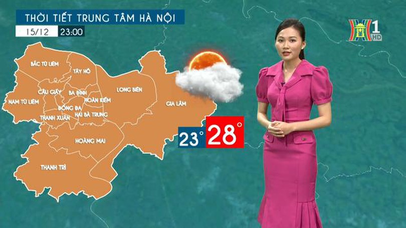 Dự báo thời tiết | 15/12/2023