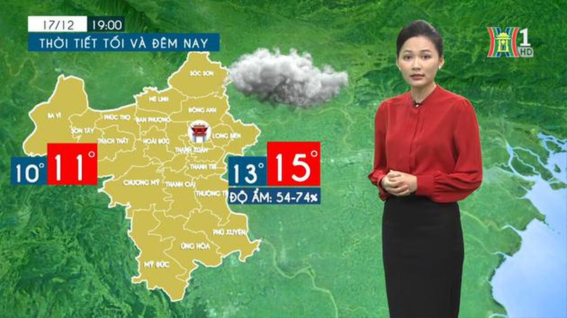Dự báo thời tiết | 18/12/2023