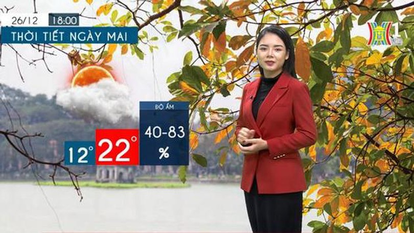 Dự báo thời tiết | 26/12/2023