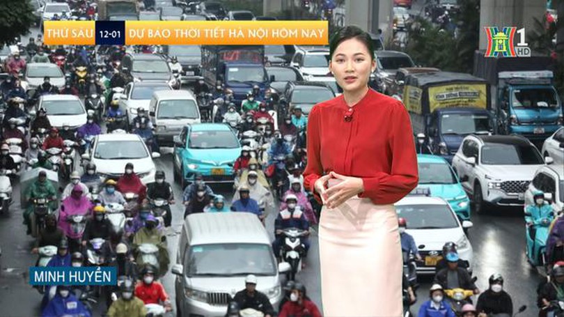 Dự báo thời tiết chiều và tối | 12/01/2024