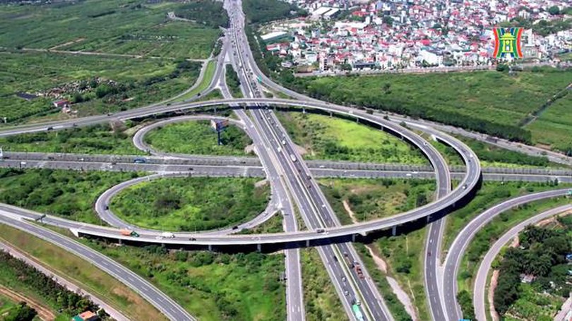 Nút giao thông hiện đại ở cửa ngõ Thủ đô