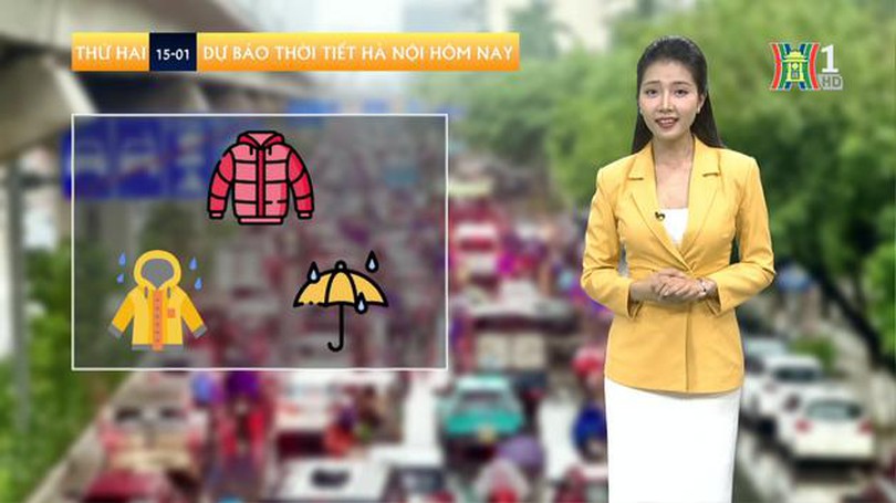 Dự báo thời tiết | 15/01/2024
