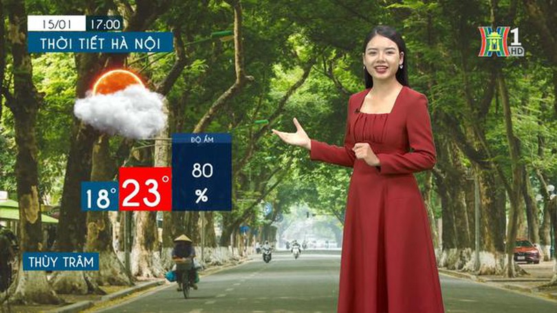 Dự báo thời tiết chiều và tối | 15/01/2024