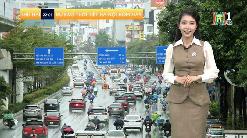 Dự báo thời tiết | 22/01/2024