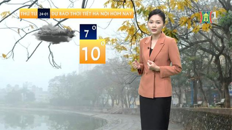 Dự báo thời tiết | 24/01/2024