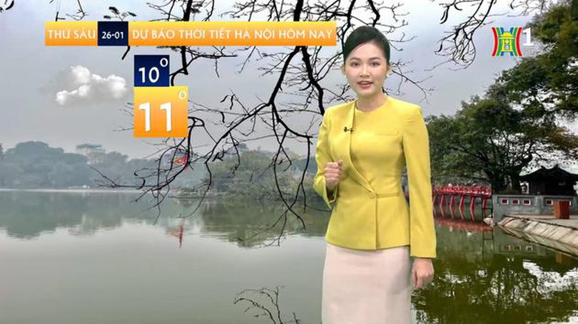 Dự báo thời tiết | 26/01/2024