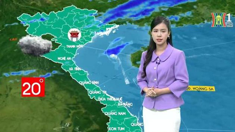 Dự báo thời tiết chiều và tối | 27/01/2024