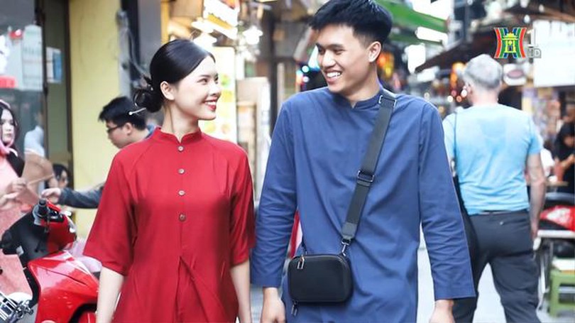 Duyên dáng áo dài ngày Tết