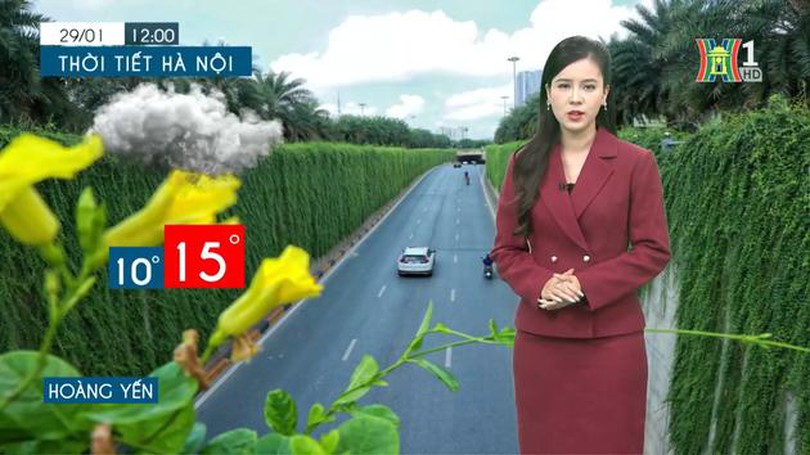 Dự báo thời tiết chiều và tối | 29/01/2024