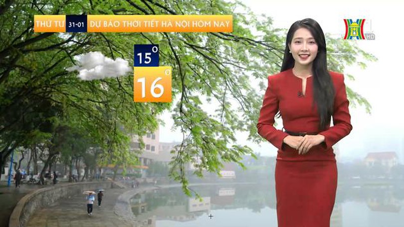 Dự báo thời tiết | 31/01/2024