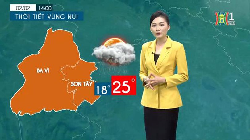 Dự báo thời tiết chiều và tối | 01/02/2024