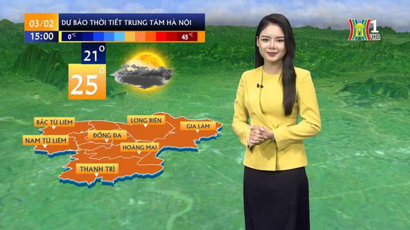 Dự báo thời tiết | 03/02/2024