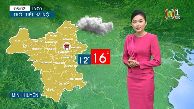 Dự báo thời tiết chiều và tối | 08/02/2024