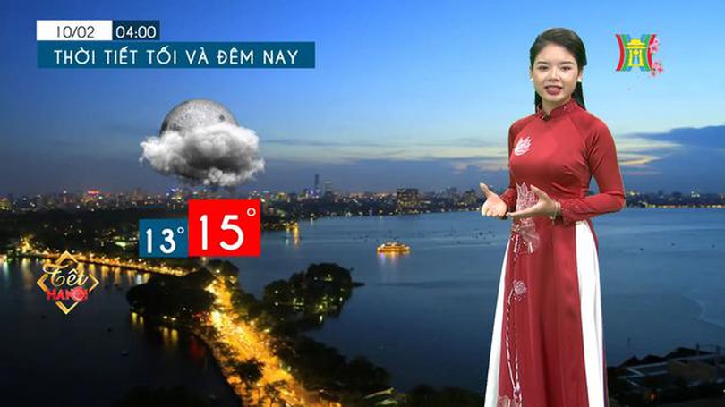 Dự báo thời tiết chiều và tối | 09/02/2024
