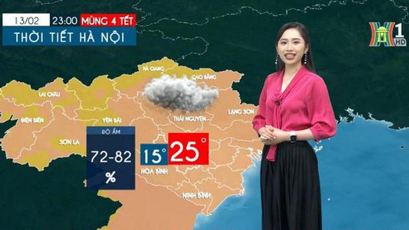 Dự báo thời tiết chiều và tối | 12/02/2024
