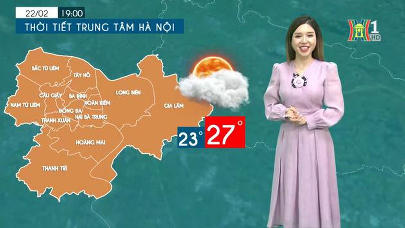 Dự báo thời tiết chiều và tối | 21/02/2024