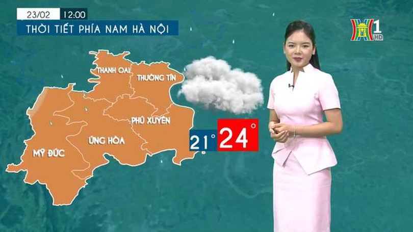 Dự báo thời tiết chiều và tối | 22/02/2024