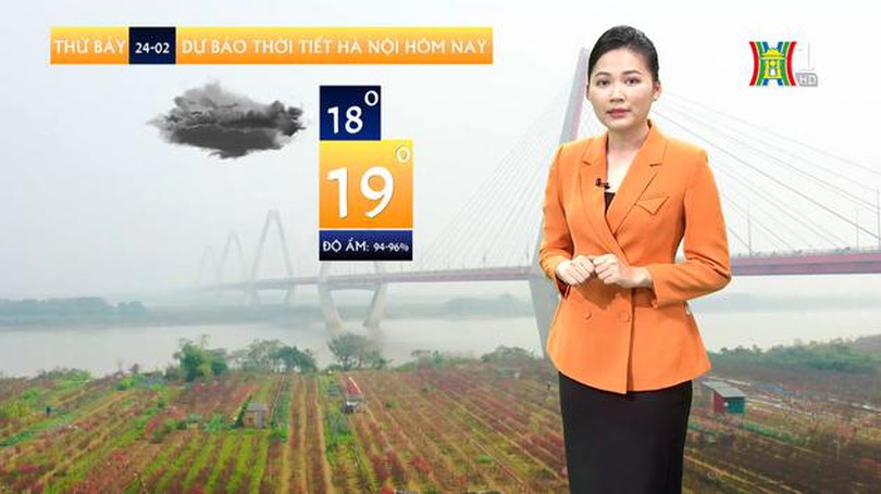 Dự báo thời tiết | 24/02/2024
