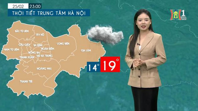 Dự báo thời tiết chiều và tối | 24/02/2024