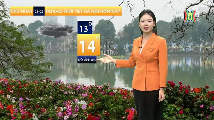 Dự báo thời tiết | 25/02/2024