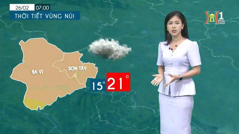 Dự báo thời tiết chiều và tối | 25/02/2024