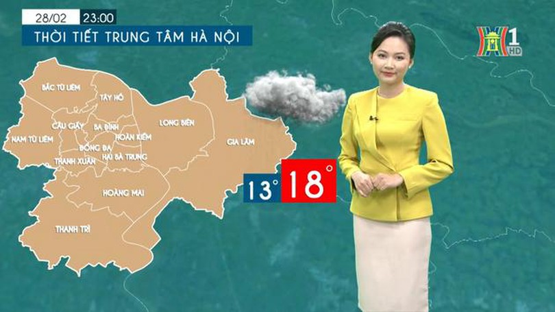 Dự báo thời tiết chiều và tối | 27/02/2024
