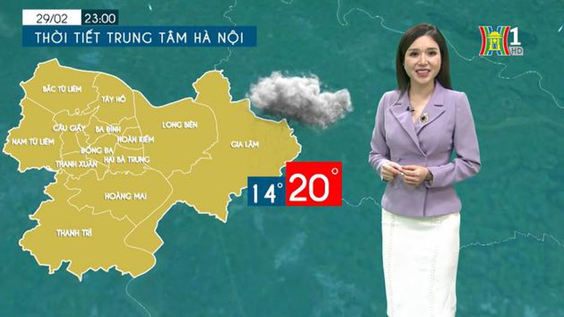 Dự báo thời tiết chiều và tối | 28/02/2024