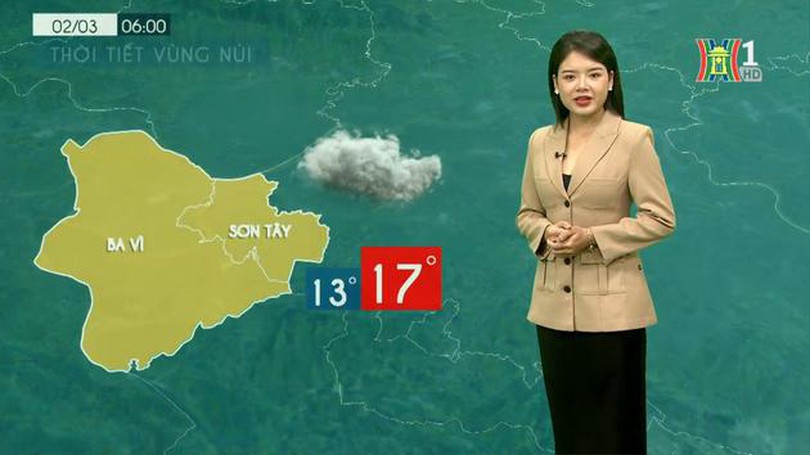 Dự báo thời tiết chiều và tối | 01/03/2024