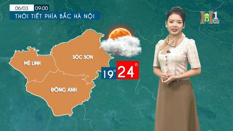 Dự báo thời tiết chiều và tối | 05/03/2024