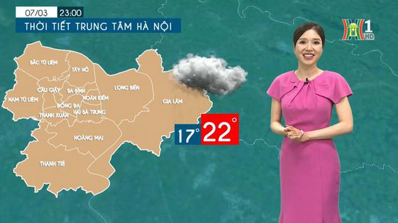 Dự báo thời tiết chiều và tối | 06/03/2024