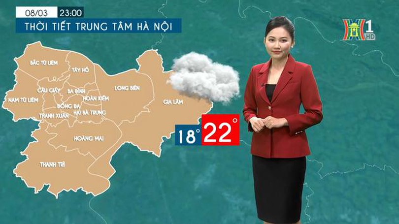 Dự báo thời tiết chiều và tối | 07/03/2024