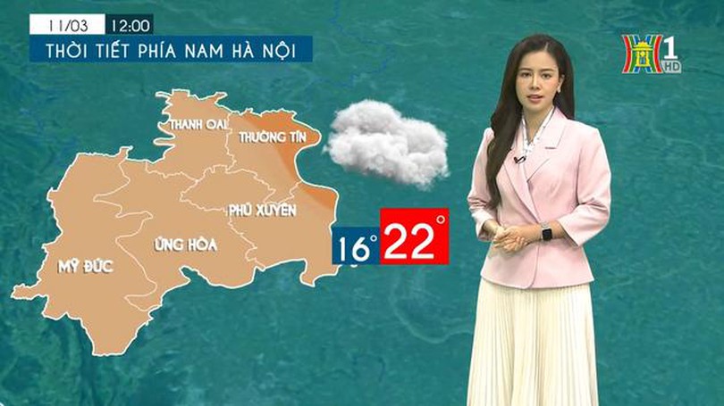 Dự báo thời tiết chiều và tối | 10/03/2024