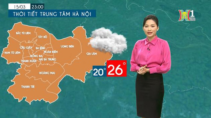 Dự báo thời tiết chiều và tối | 14/03/2024