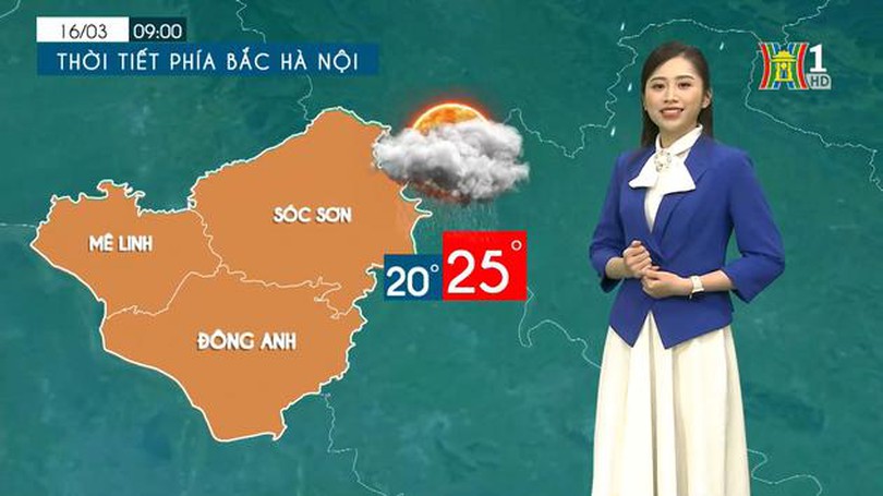 Dự báo thời tiết chiều và tối | 15/03/2024