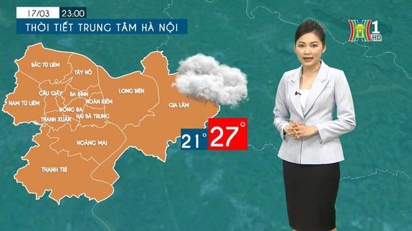 Dự báo thời tiết chiều và tối | 16/03/2024