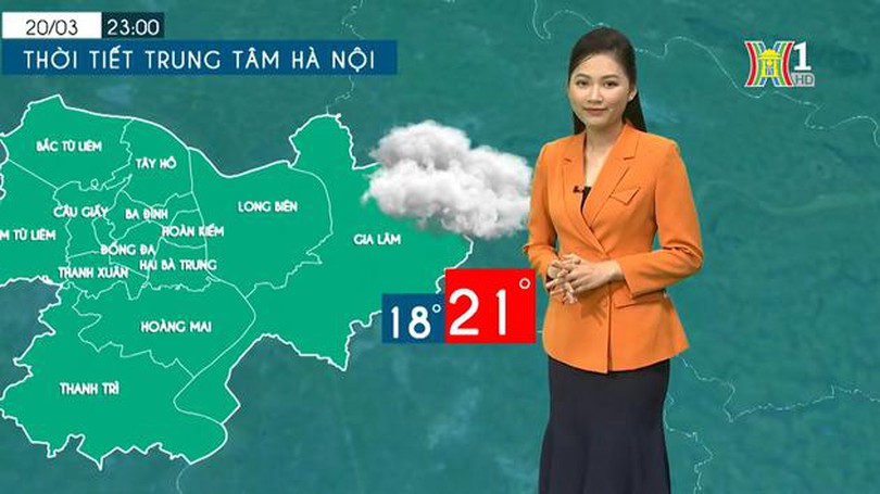 Dự báo thời tiết chiều và tối | 19/03/2024