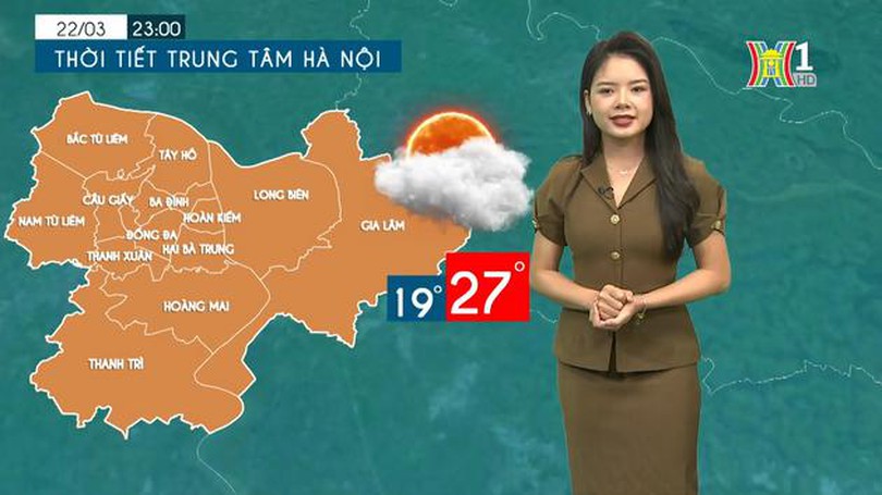 Dự báo thời tiết chiều và tối | 21/03/2024