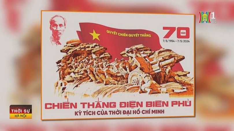 Phát hành tranh cổ động kỷ niệm Chiến thắng Điện Biên Phủ