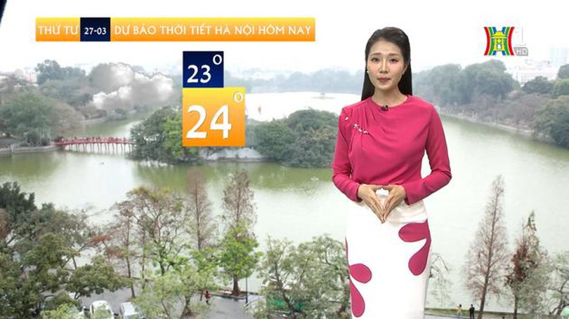 Dự báo thời tiết | 27/03/2024