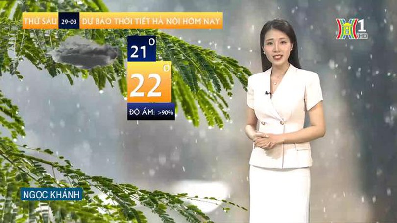 Dự báo thời tiết | 29/03/2024