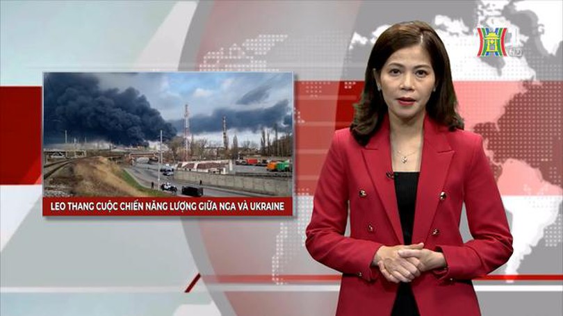 Leo thang cuộc chiến năng lượng giữa Nga và Ukraine| Nhìn ra thế giới | 01/04/2024