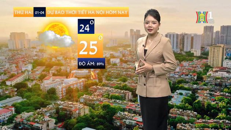 Dự báo thời tiết | 01/04/2024