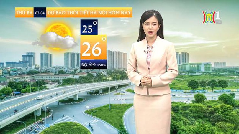 Dự báo thời tiết | 02/04/2024