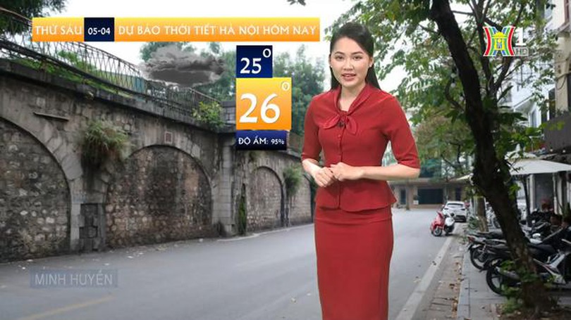 Dự báo thời tiết | 05/04/2024