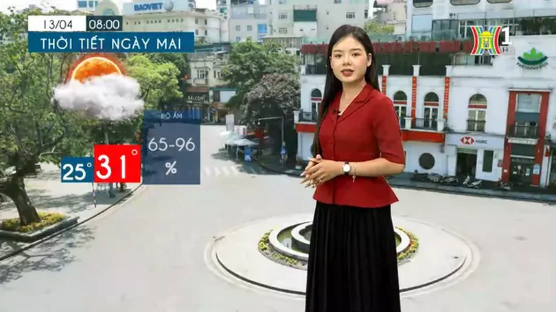 Dự báo thời tiết chiều và tối | 12/04/2024