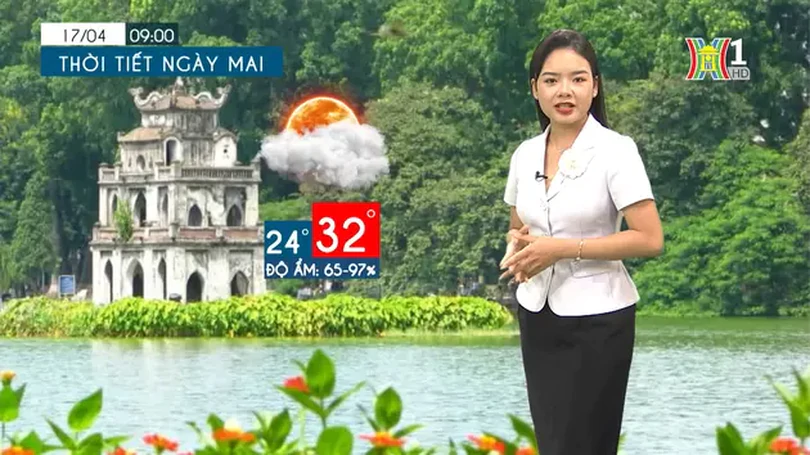 Dự báo thời tiết chiều và tối | 16/04/2024